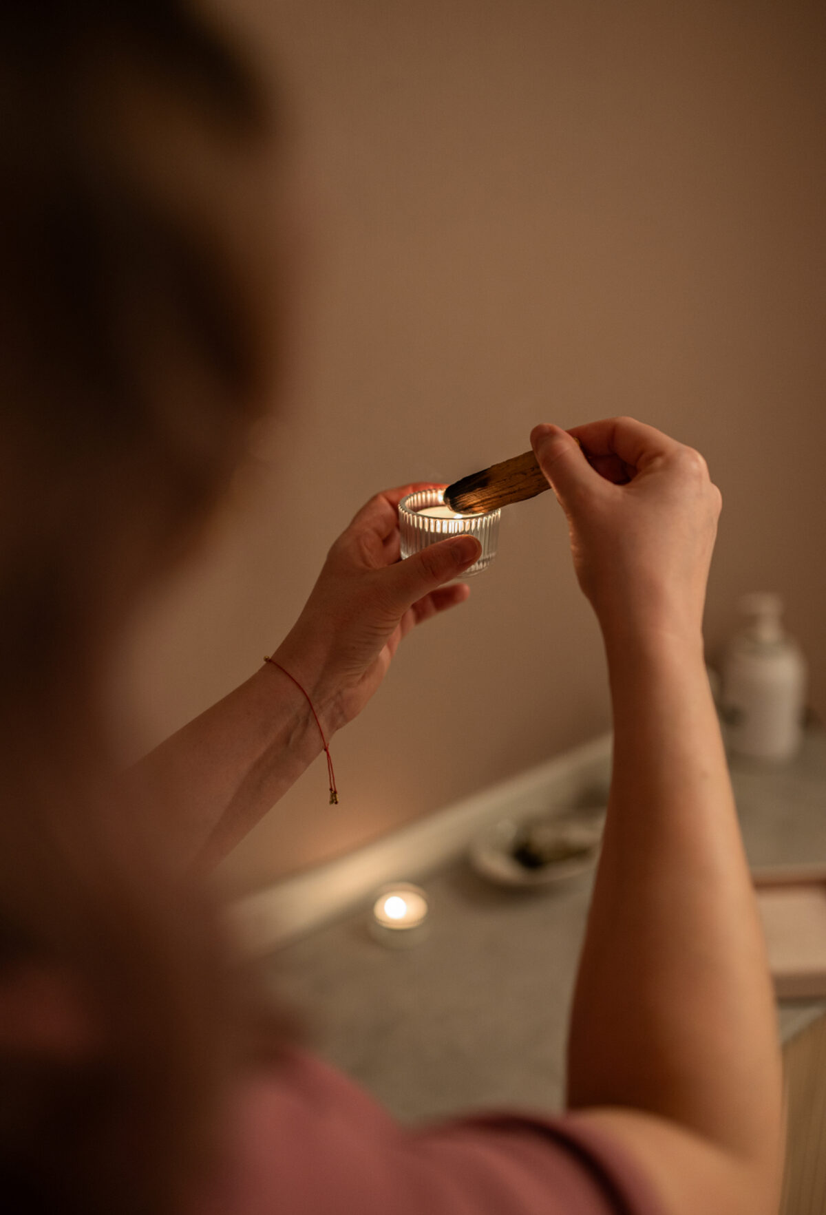 Behandlingsrom med dempet lys